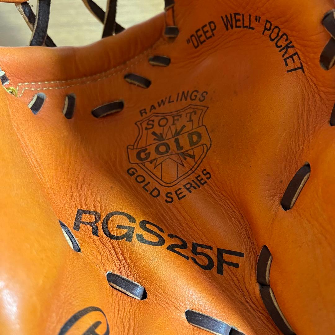 ローリングス Gold Series 一般軟式 ソフト ファーストミット 美品