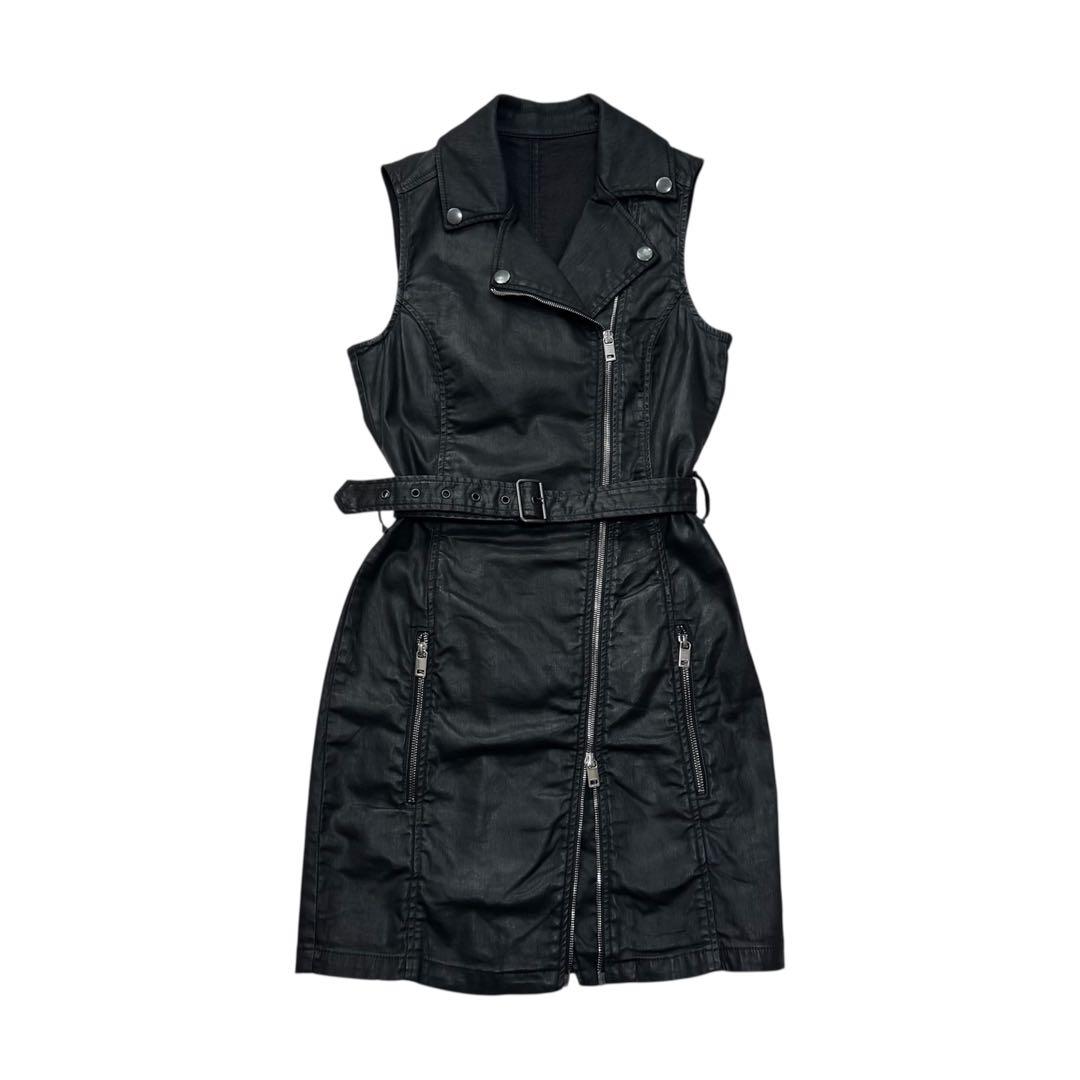 y2k DIESEL ライダース ワンピース グランジ パンク archive