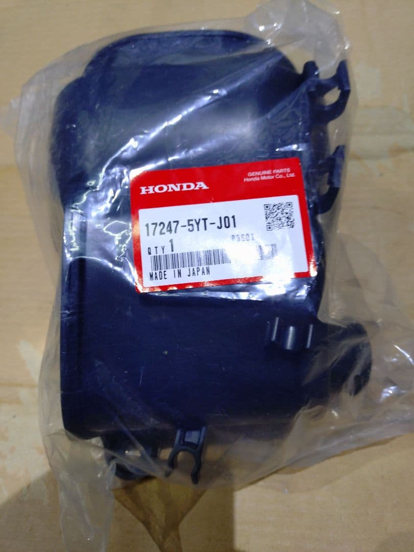 新型N-BOXターボ車　エアクリーナー　インタークーラーエアーガイド