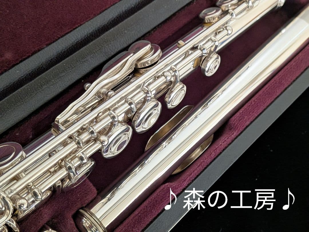 中古フルート専門店‼️部活応援‼️銀メッキ ヤマハフルートYFL211後期Eメカ