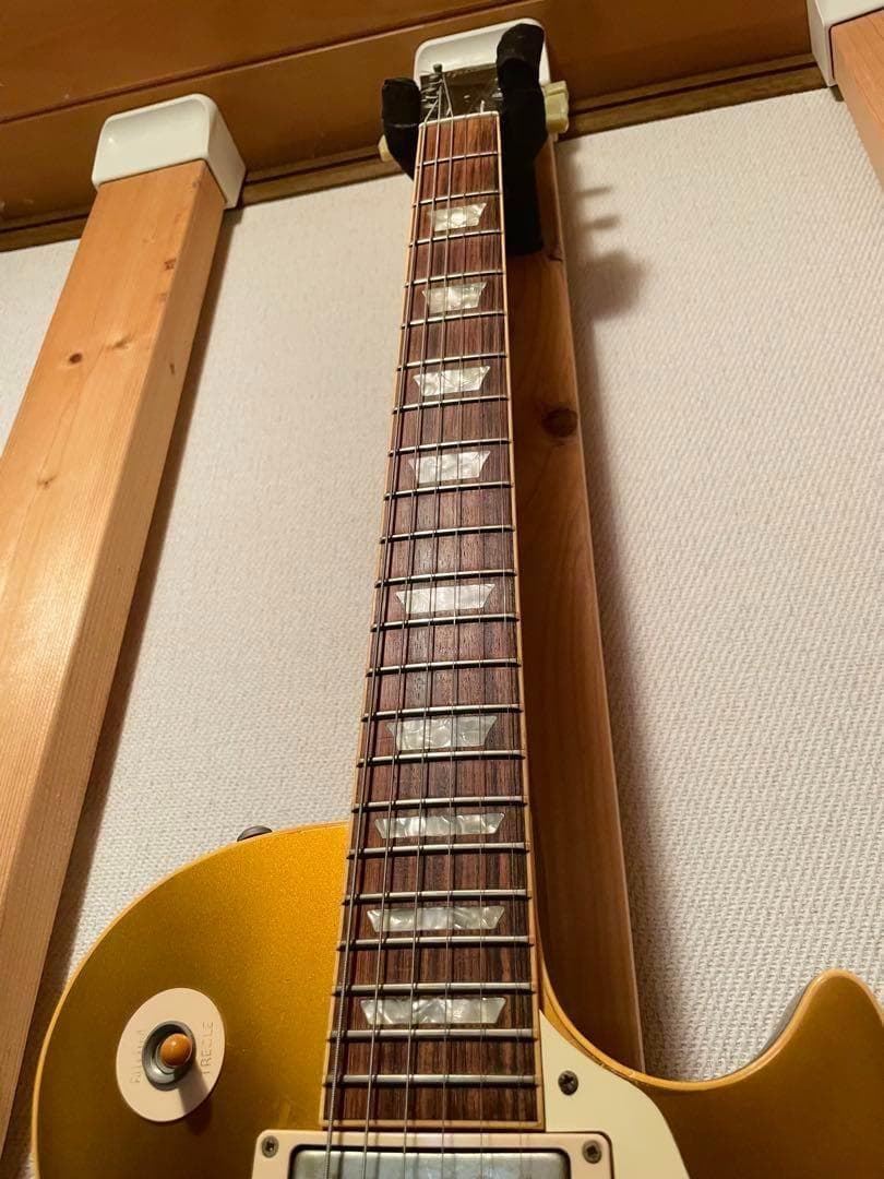 特別価格Gibsonレスポールヒスコレ カスタムショップ 57 ゴールドトップ