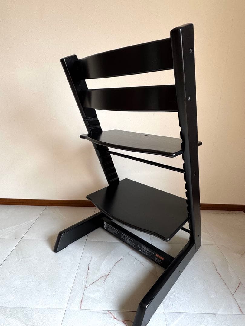 Stokke シリアル6 ストッケ トリップトラップ ブラック 黒 ベビーセット