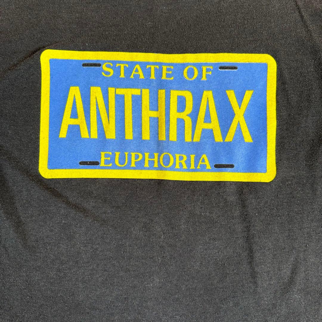 80s ANTHRAX \"EUPHORIA\" vintage ビンテージTシャツ