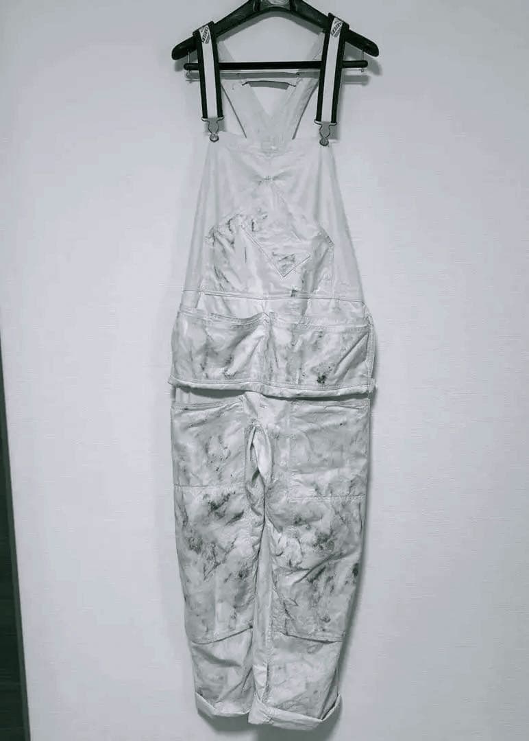 カーターズ　Carters オーバーオール　エプロン　ダブルニー　キナリ　生成