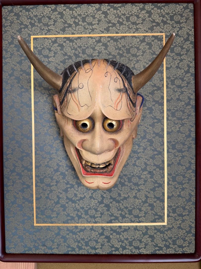 能面 般若(はんにゃ) 木彫り 残り1点のみ