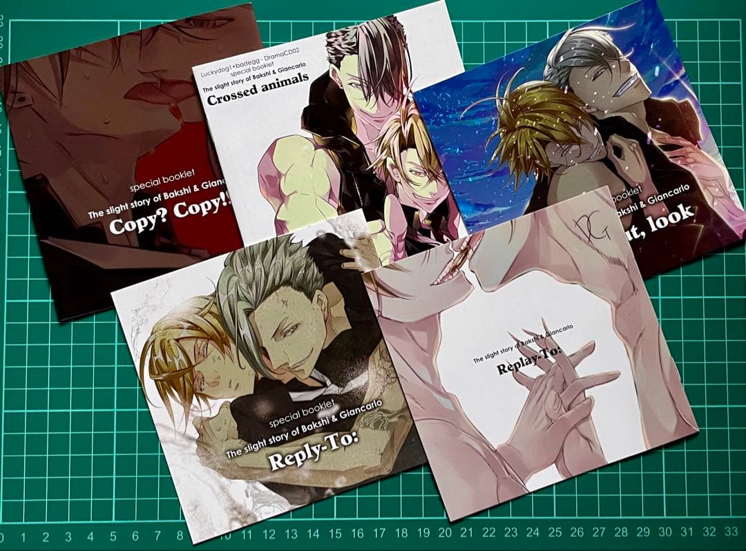 「ラッキードッグ１＋bad egg」各種CDの特典SSブックレット 5種セット