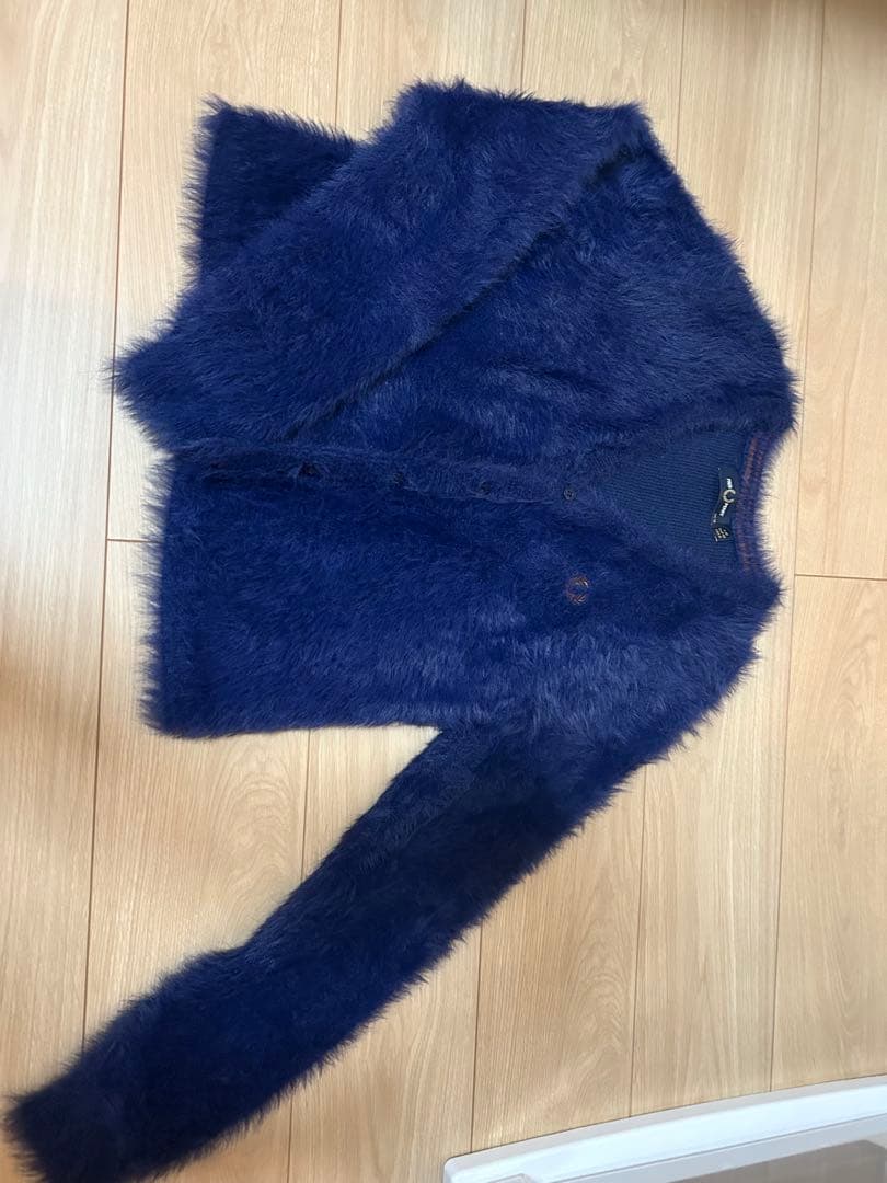 FRED PERRY ネイビー カーディガン S