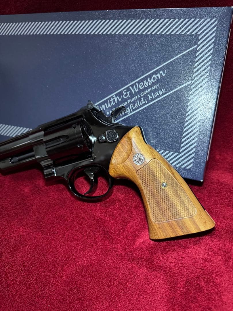 タナカ S&W M29 トラビスモデル　ガスリボルバー 木製グリップ