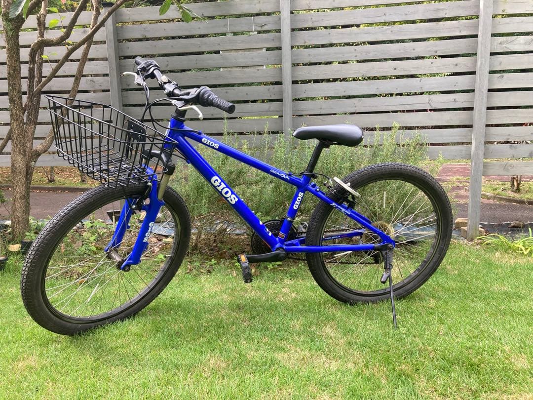 関西　gios genova 24 ジオス　ブルー　クロスバイク　MTB 自転車