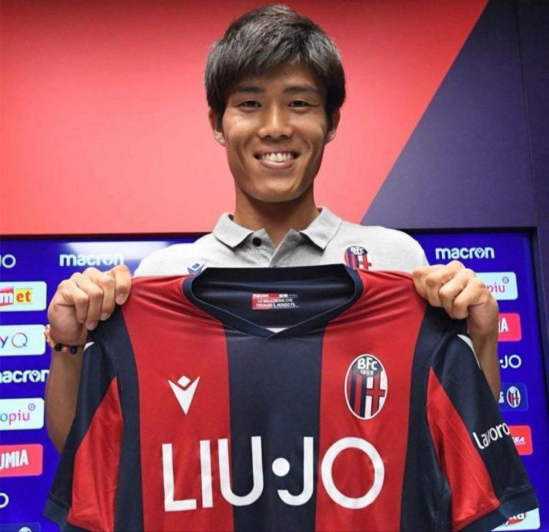 ボローニャFC　冨安選手ユニフォーム