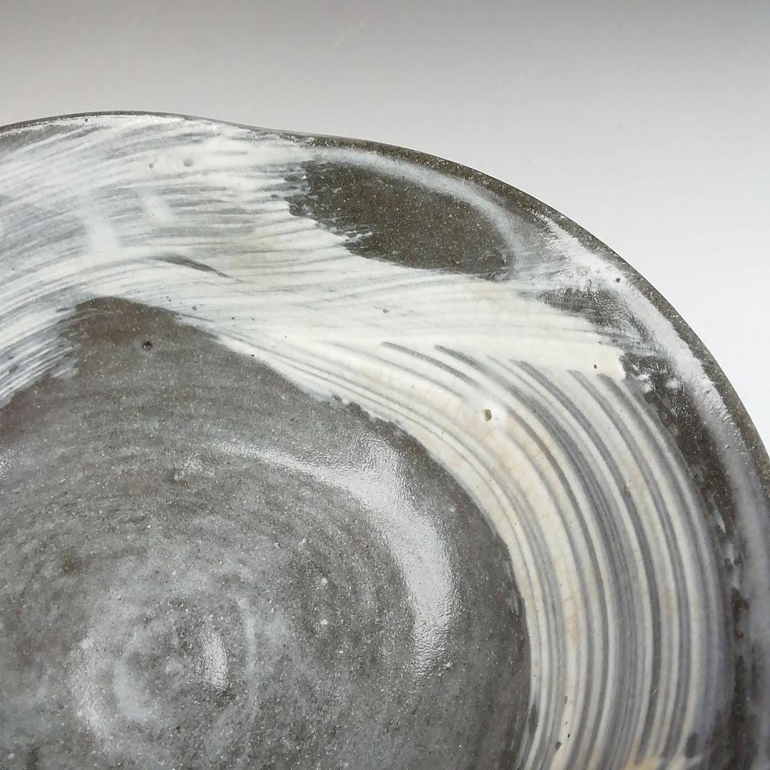 Ｗ８８　茶碗　『刷毛目茶碗』『高橋道八 造』　木箱　抹茶碗　茶道具