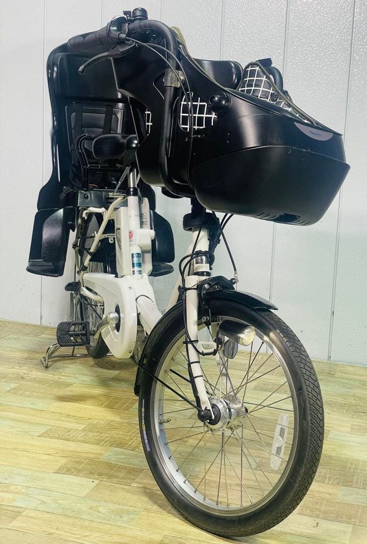 ★3062パナソニック8.9アンペア 20インチ子供乗せ電動アシスト自転車