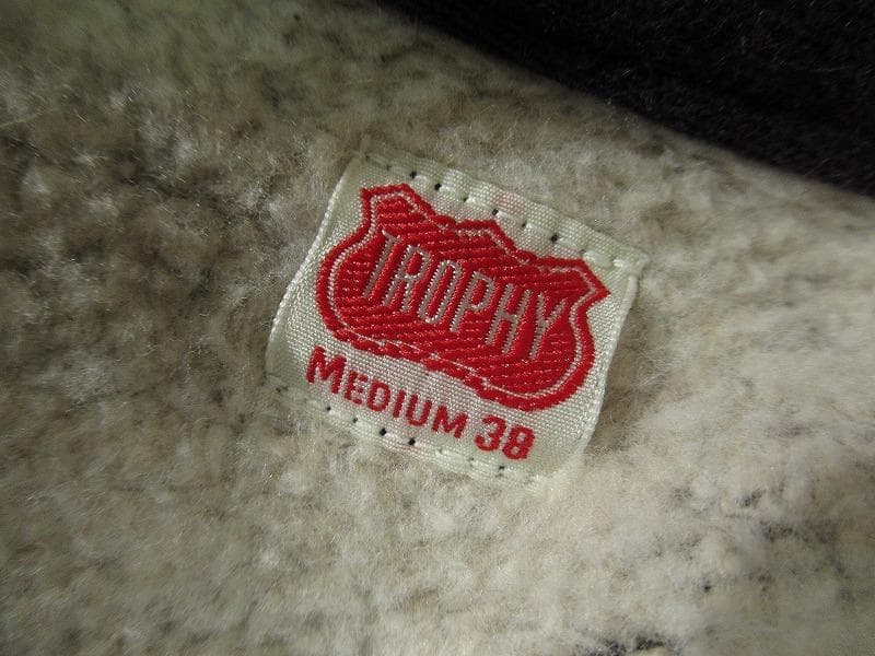 24AW トロフィークロージング 先染め ナス紺 ハーフジップ スウェットシャツ