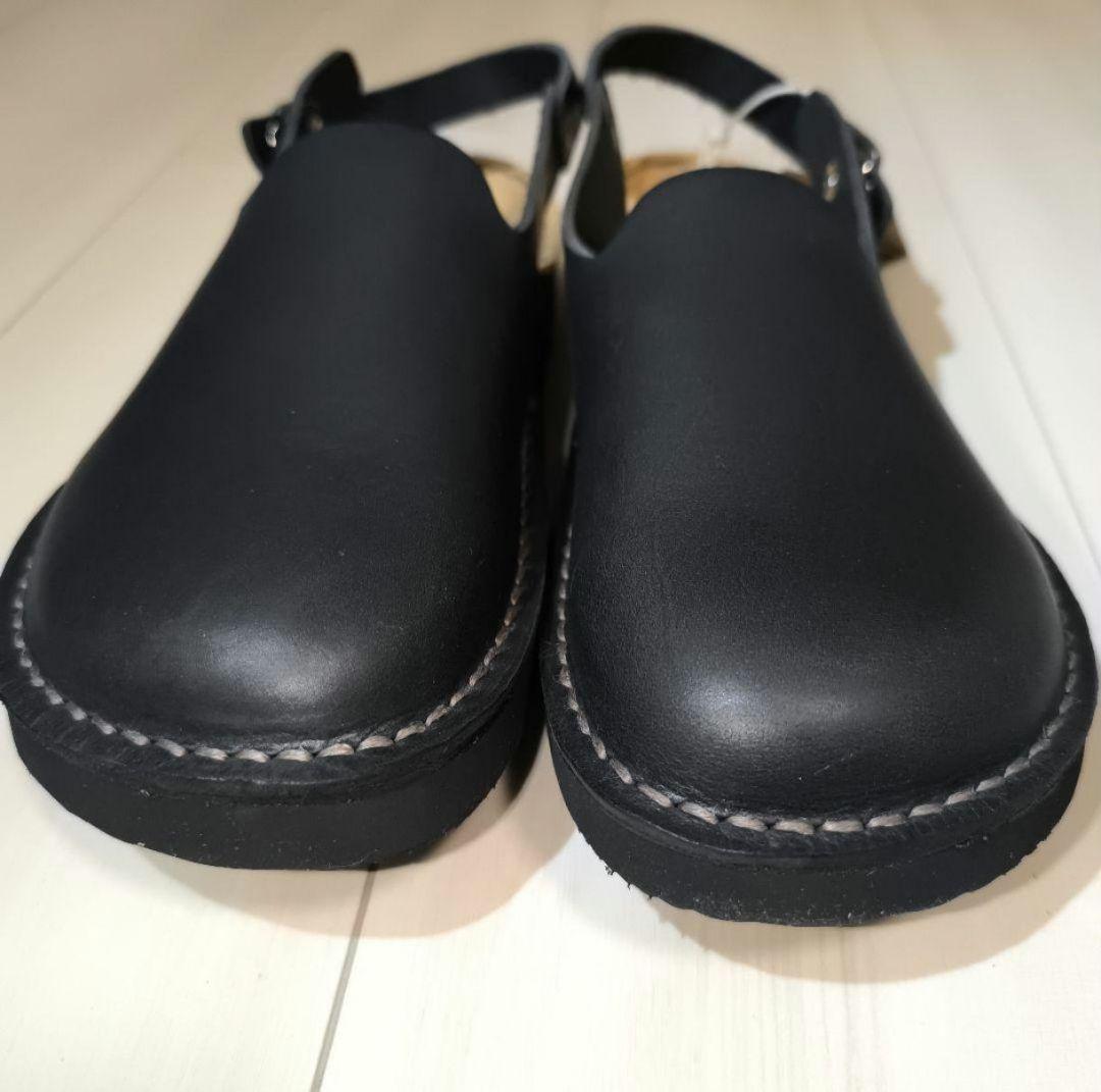Organic Handloom サボ クロッグ レザーサンダル 24.0cm