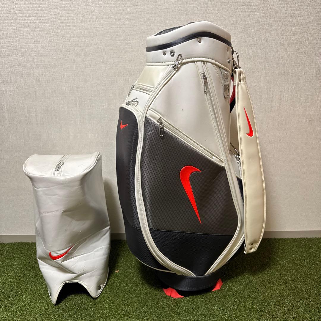 廃盤 NIKE ナイキ ゴルフ キャディバッグ ホワイト