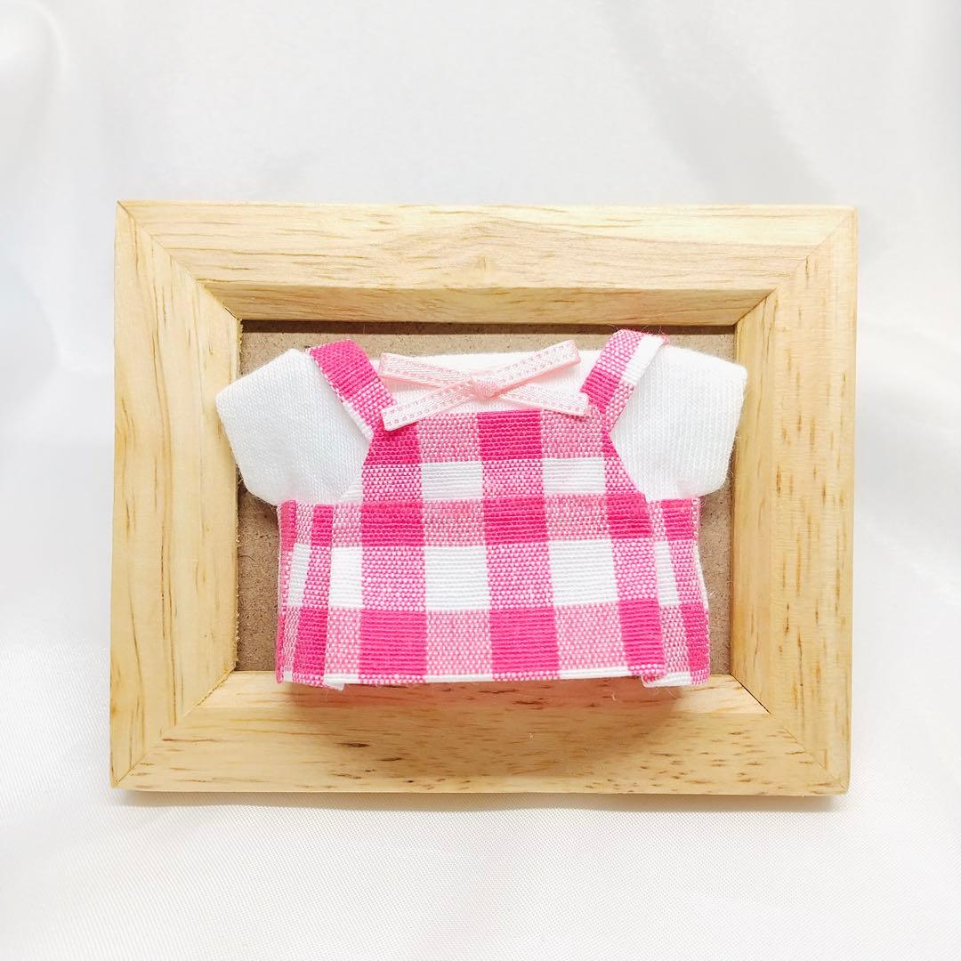 A233【USER_雪の風様】にじパペサイズ ぬい服 オーダー サロペットセット