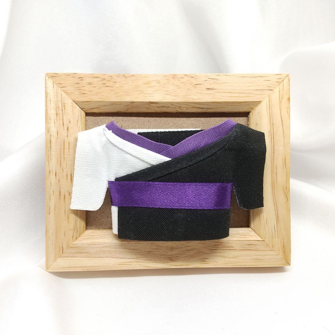 A233【USER_雪の風様】にじパペサイズ ぬい服 オーダー サロペットセット