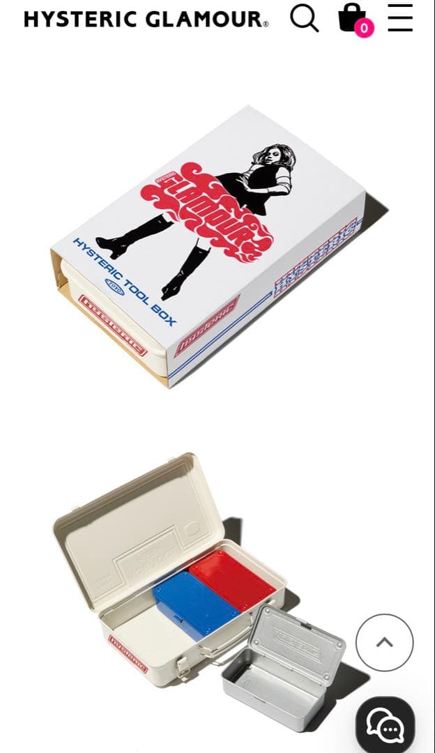 ヒステリックグラマー　ノベルティ　ツールボックス