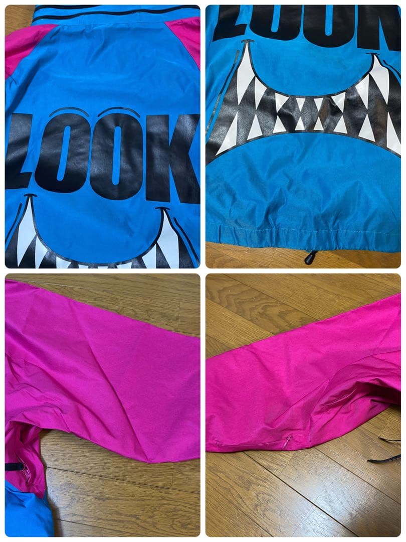 ※裾キズあり ATMYS アトマイズ LOOK スノーボードウェア