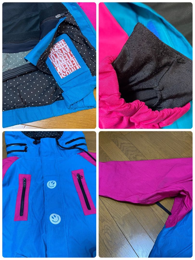 ※裾キズあり ATMYS アトマイズ LOOK スノーボードウェア