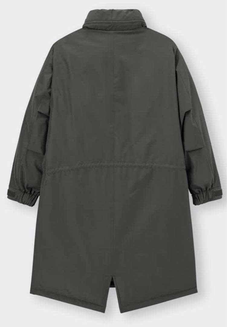 希少完売入手困難　GU ヒートパデッドモッズコート XXL