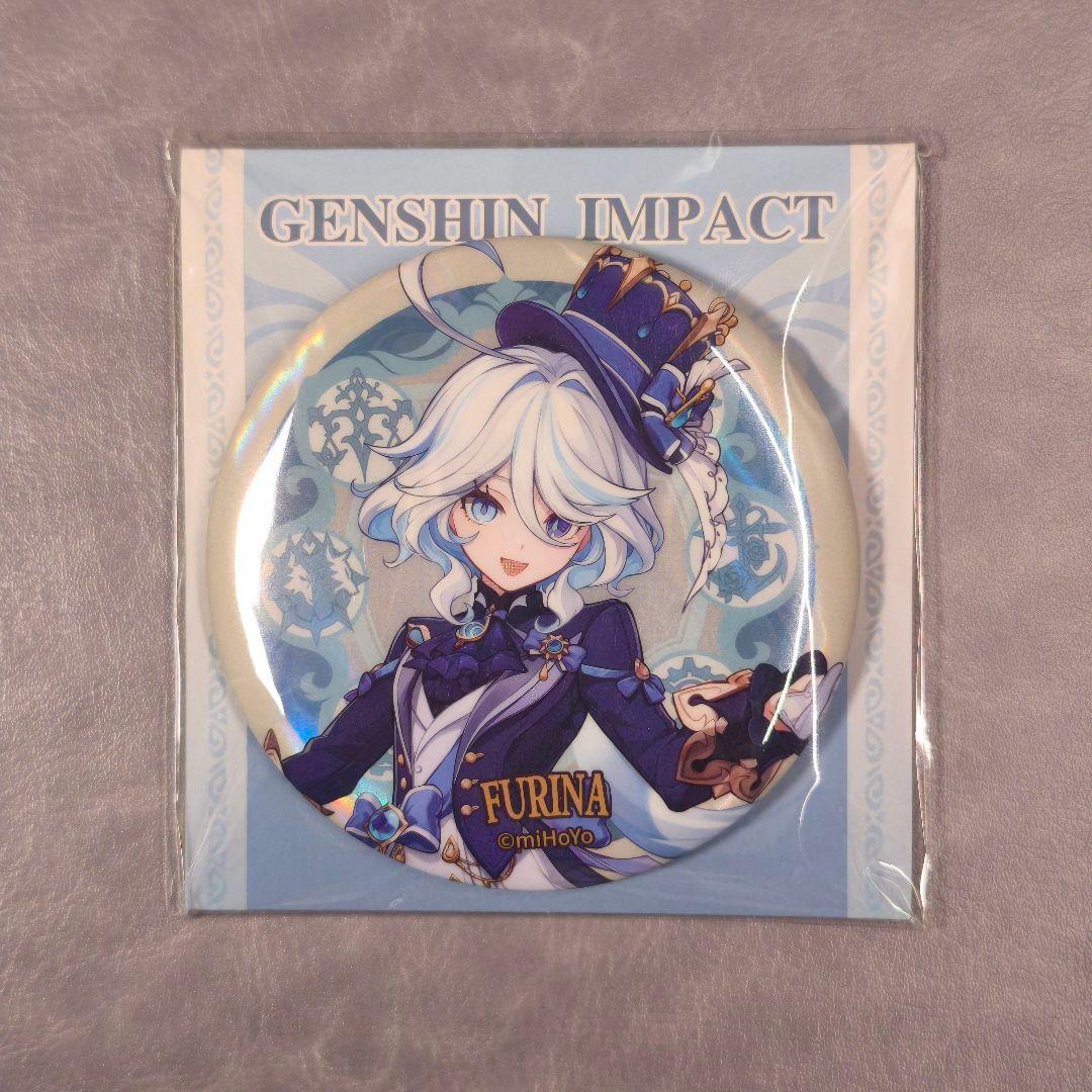 原神 フリーナ 缶バッジ 計24個(白12個+黒12個)