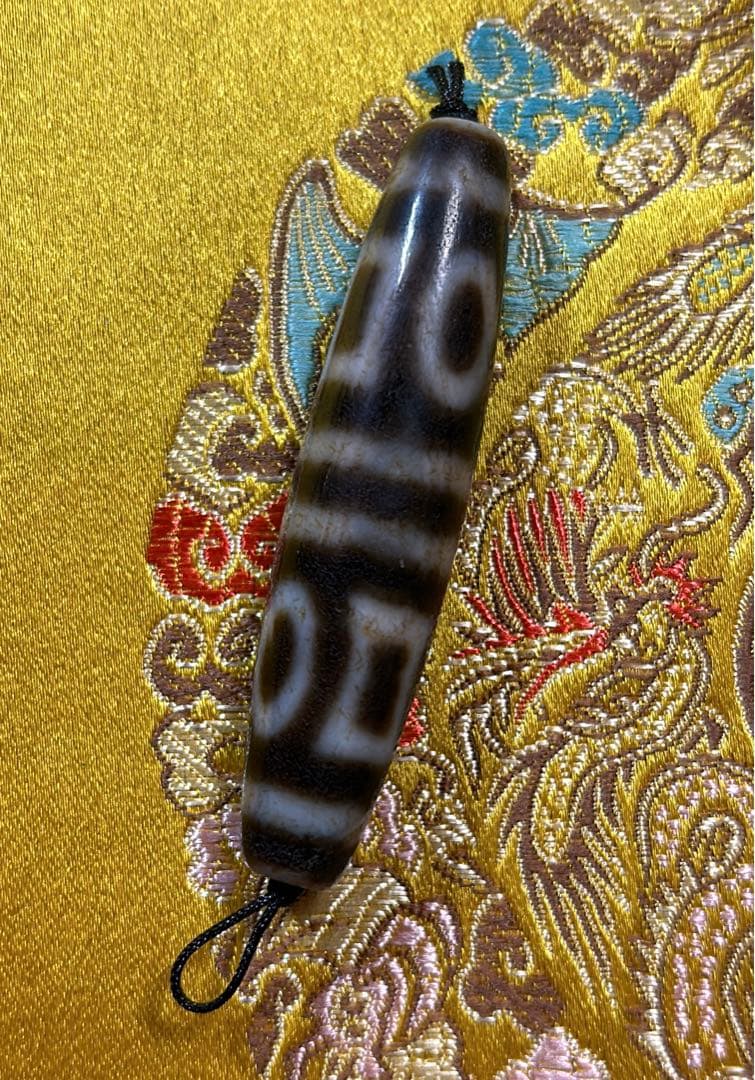 四方天地天珠　老天珠　台湾天珠／送料込　匿名発送／チベット　天珠　お守り