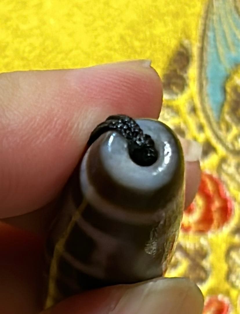 四方天地天珠　老天珠　台湾天珠／送料込　匿名発送／チベット　天珠　お守り