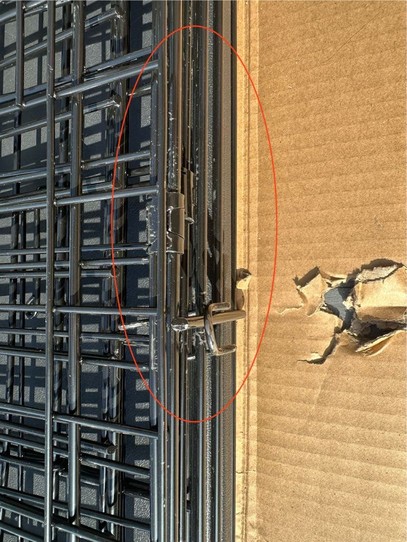 Amazonベーシック 犬 ペットケージ 折りたた ダブルドア 大型犬 ブラック