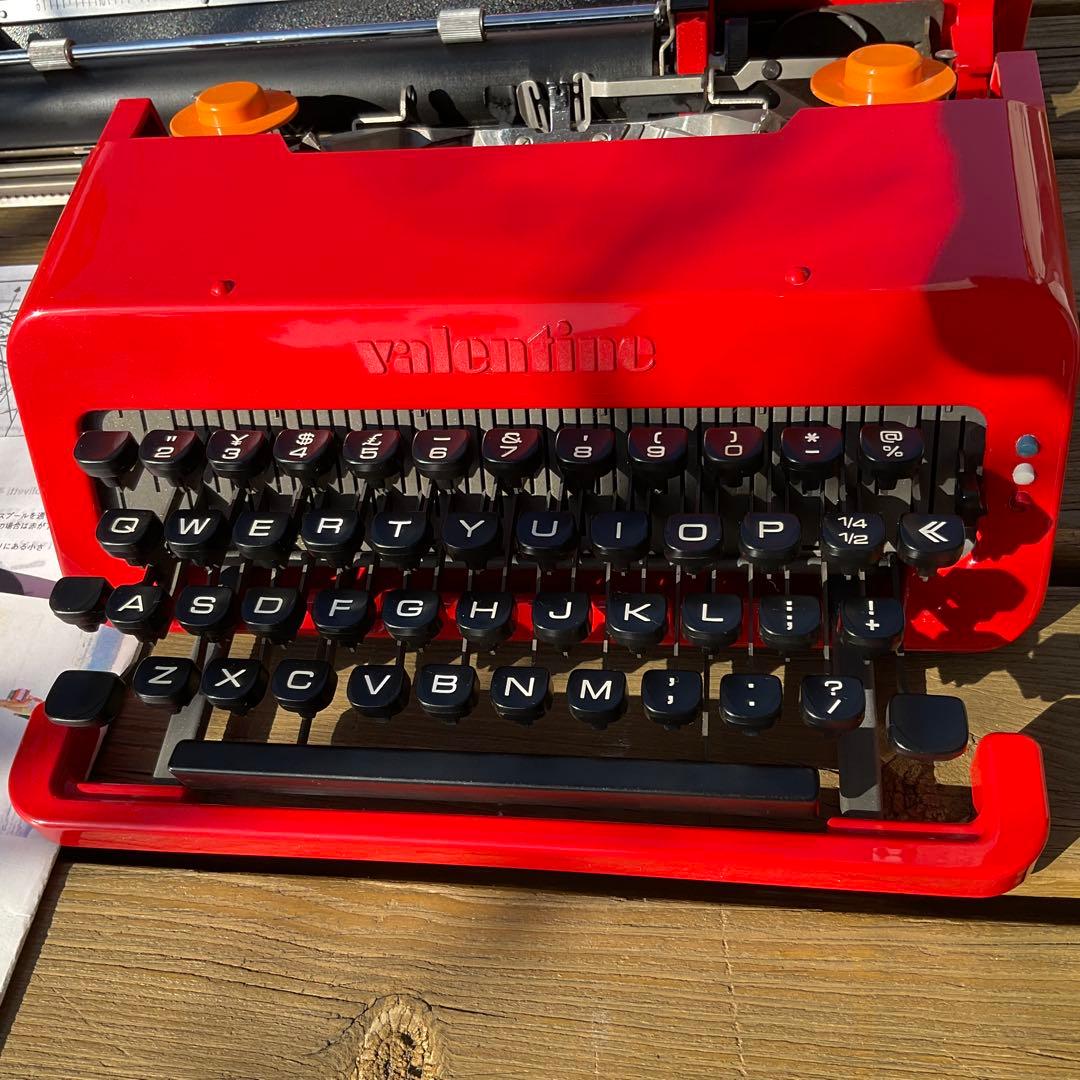 olivetti valentine s 整備済　完動品　中古品　超綺麗