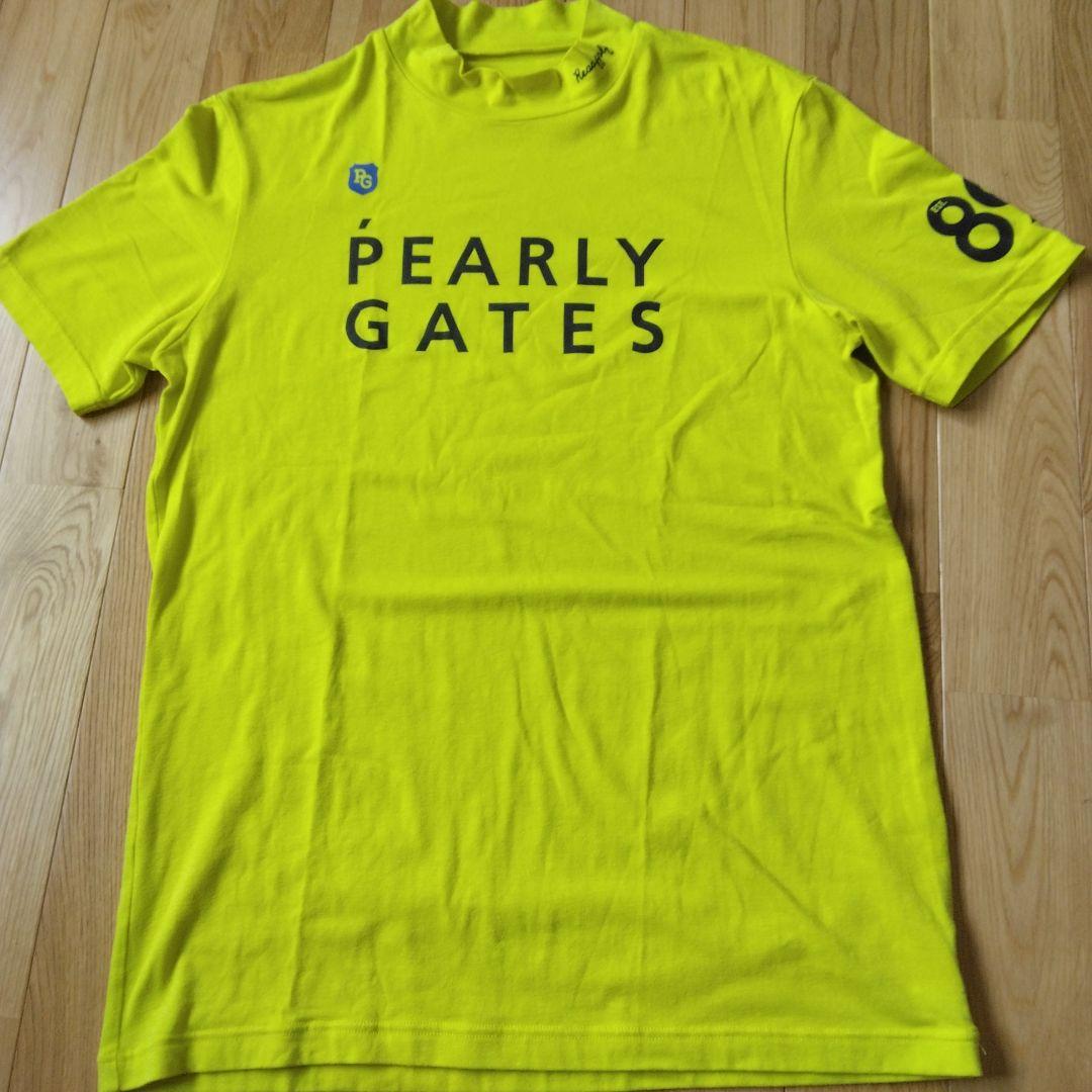 PEARLY GATES イエロー モックネック　　サイズ　6