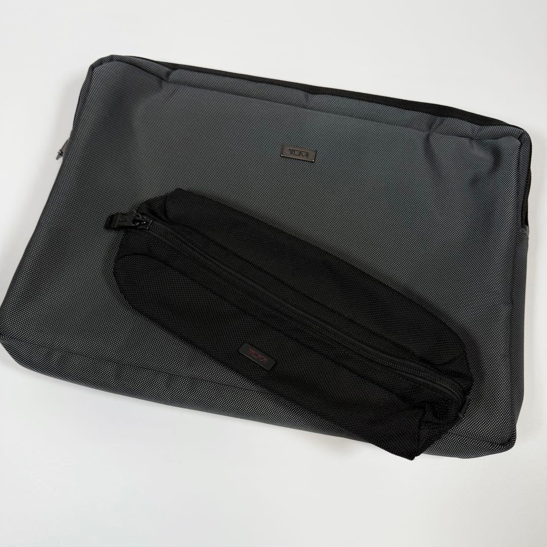 【美品】トゥミ　ビジネスバッグ　2way アルファ2 エクスパンダブル　グレー