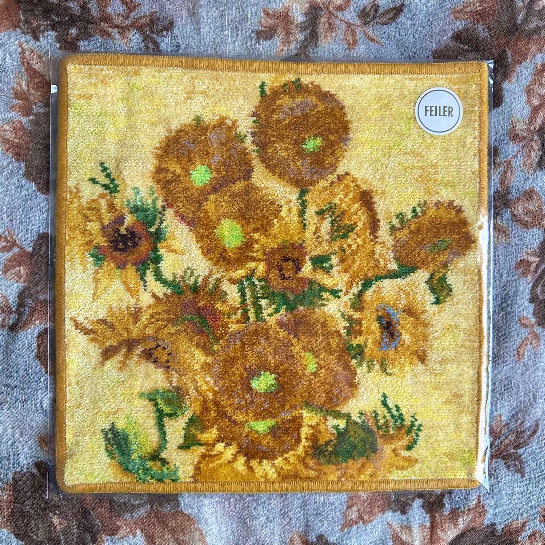 【おまけ付】FEILER サンフラワーズ＆アーモンドブロッサムウォッシュタオル