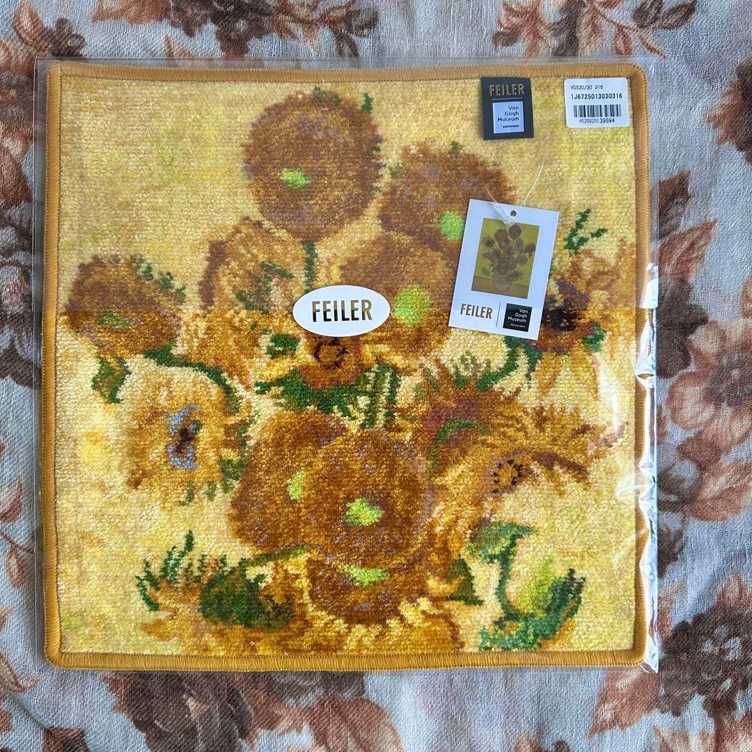 【おまけ付】FEILER サンフラワーズ＆アーモンドブロッサムウォッシュタオル