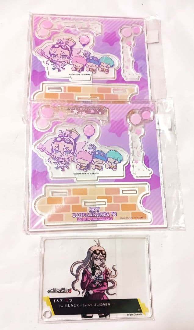 ダンガンロンパ 入間美兎 サンリオくじ アクスタ なぞともカフェ アクリルカード