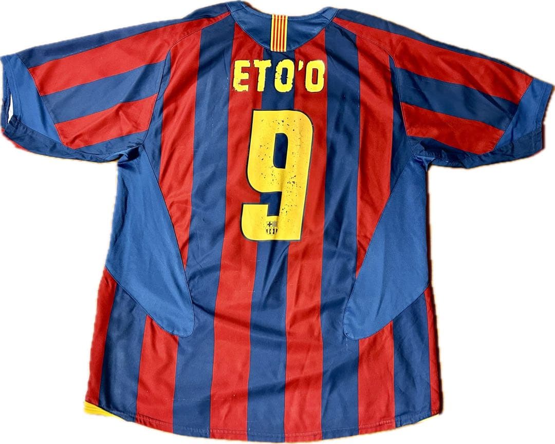 FCバルセロナ エトー 9番 シャツ　サッカー　ユニフォーム　NIKE