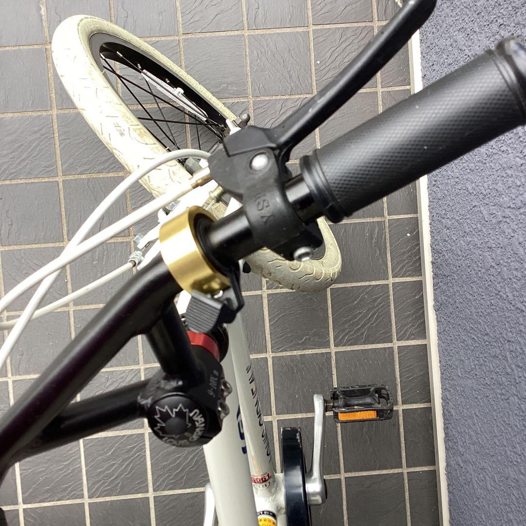 LOUIS GARNEAU　キッズ自転車 ホワイト18インチ