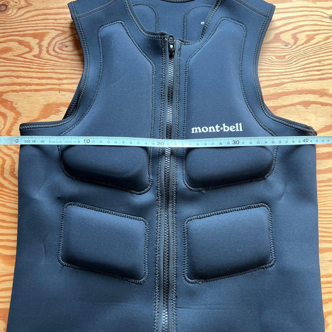 mont-bell フロートベスト M モンベル　sup ライフジャケット　黒
