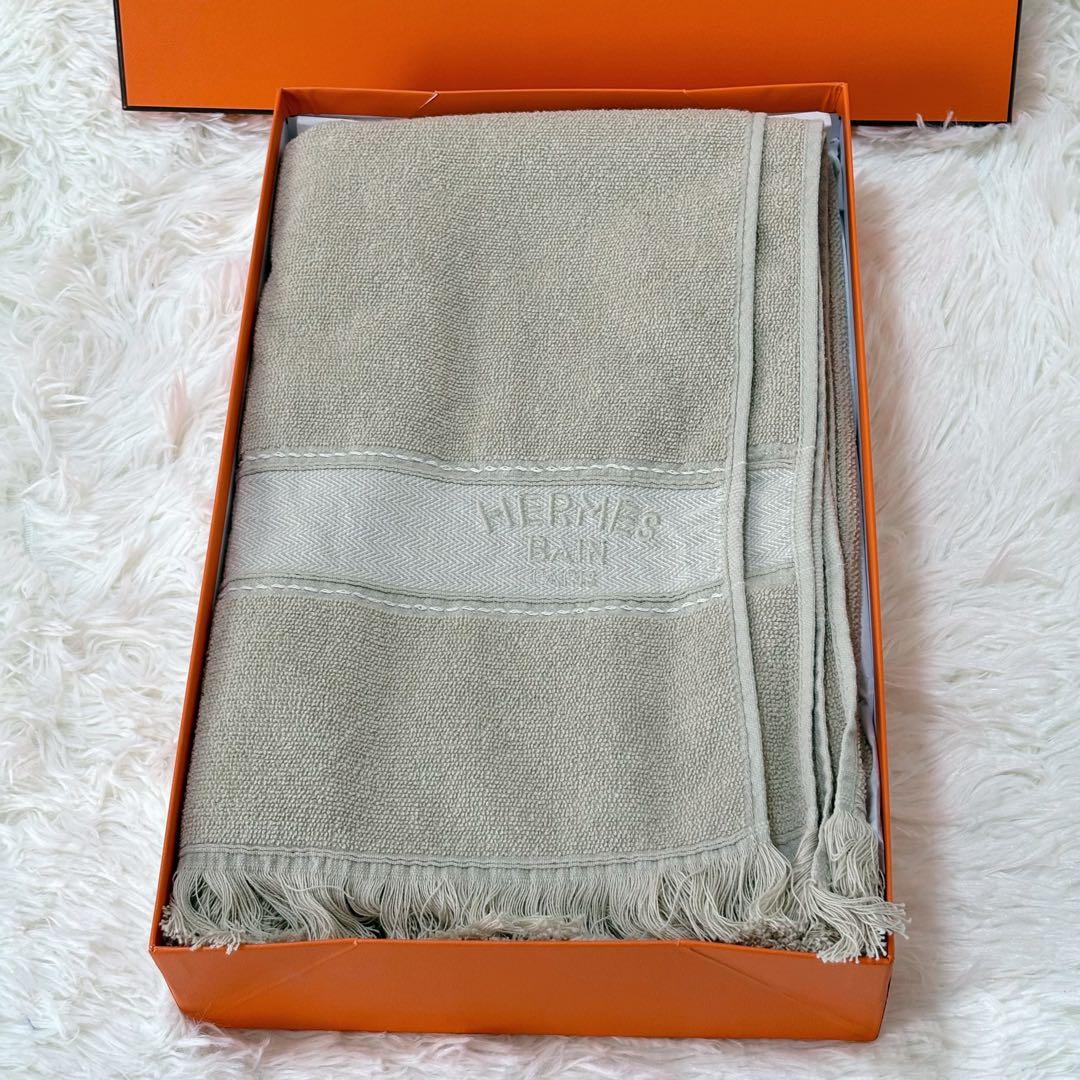 【Lunar Eclipse◉】エルメス BAIN ヨッティング タオル