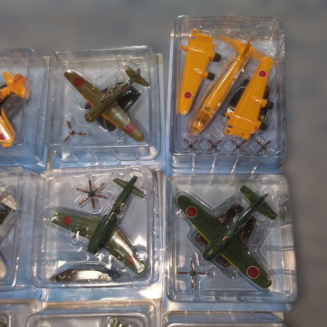 日本陸海軍機大百科　第４８号〜６９号 新品未開封模型２２個セット