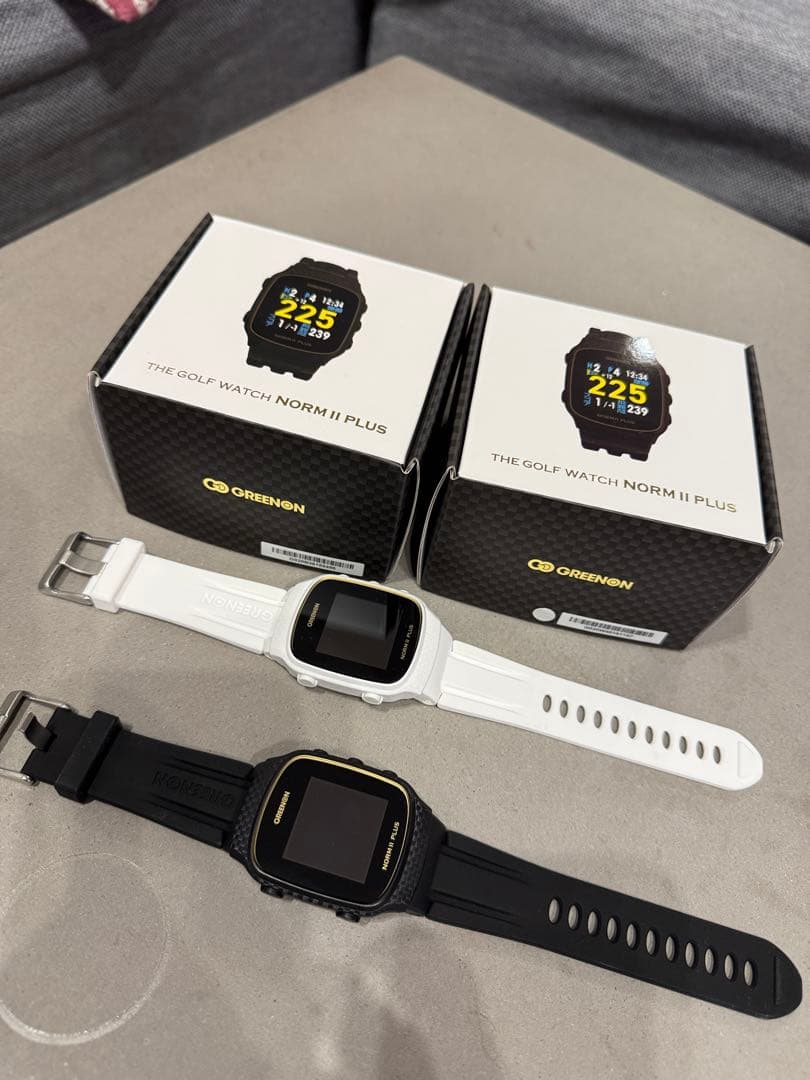 GREENON ゴルフ用GPSウォッチ NORM II PLUS 2個セット