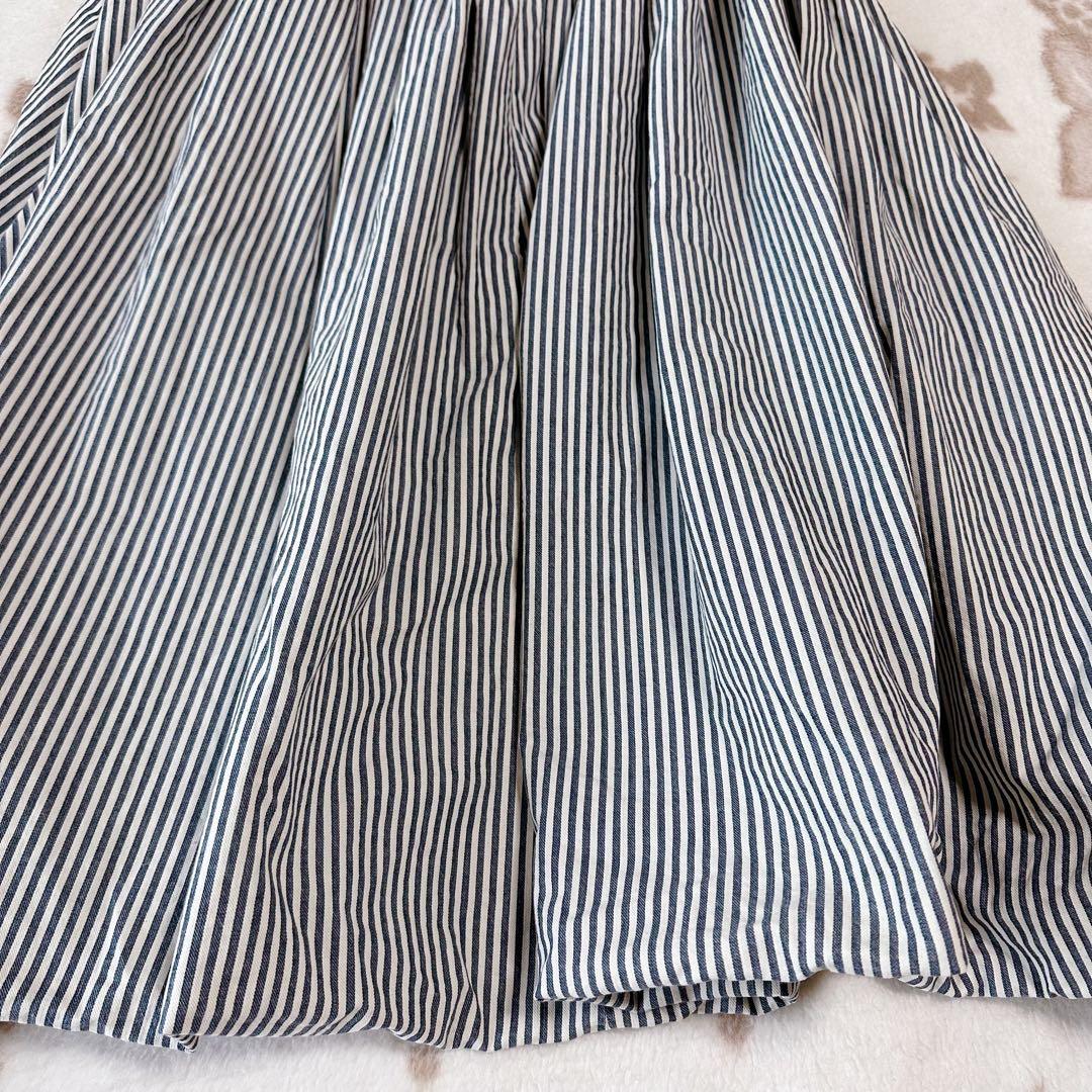 キャピタル ヒッコリーデニム ワイド スカートパンツ サルエル ガウチョ 袴