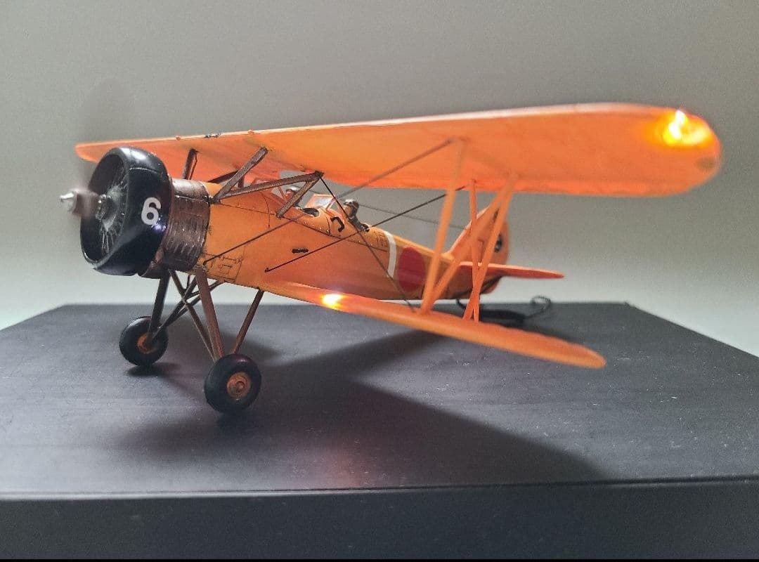 tomoya 九五式中間練習機(赤とんぼ)リアルモーターライズ完成品