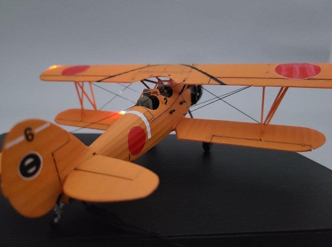 tomoya 九五式中間練習機(赤とんぼ)リアルモーターライズ完成品
