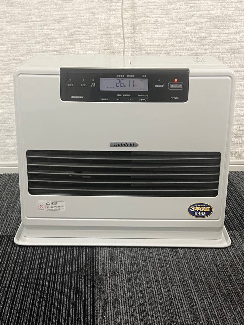 ダイニチ 石油ファンヒー ター FW-72DX42019年製
