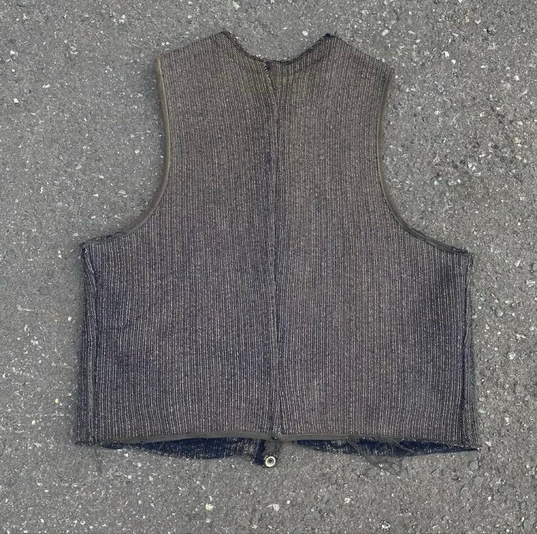 SPECIAL 44インチ！40s brown's beach vest