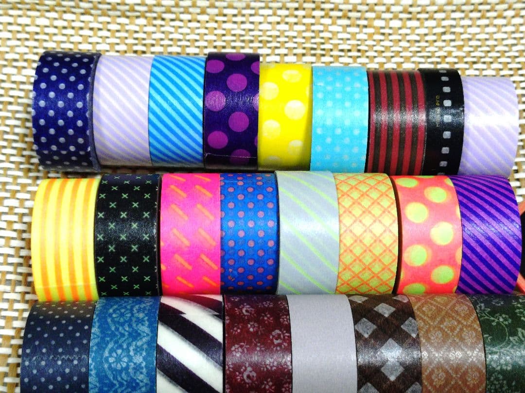 マスキングテープ マークス ミニサイズ シック パターンミックス マカロン 花柄