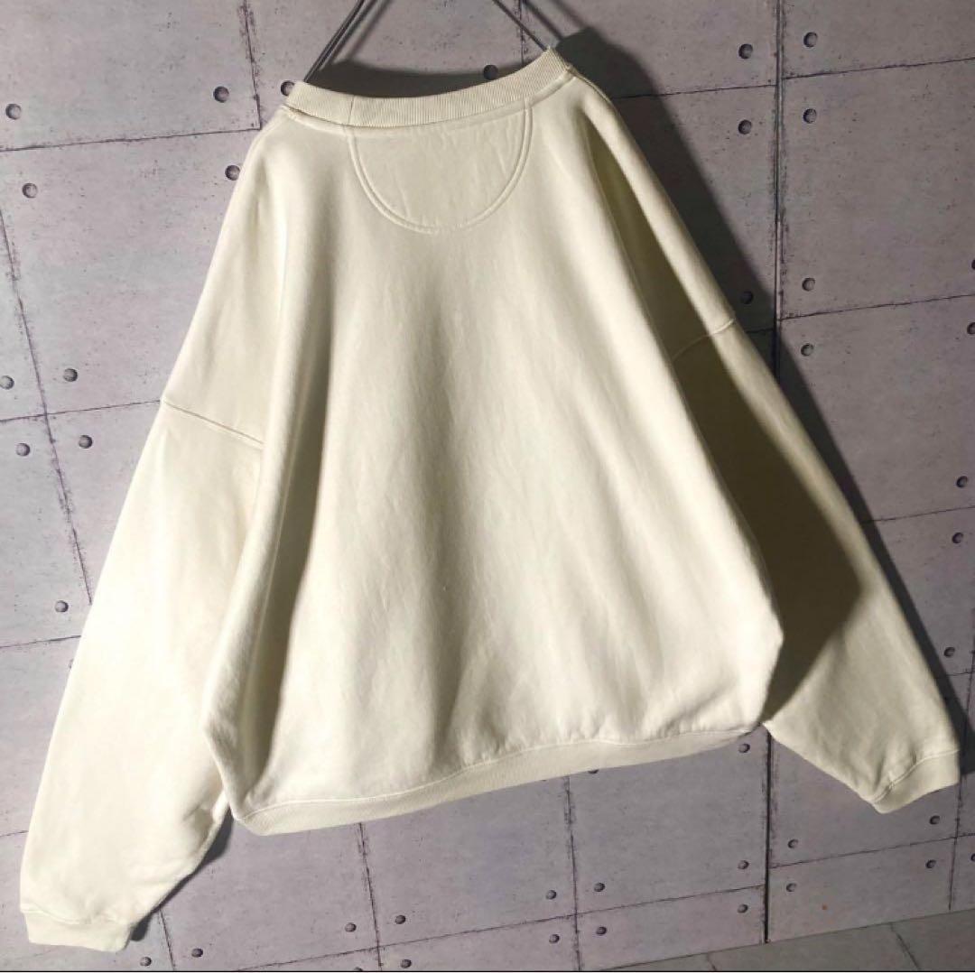 【即完売】ステューシーStussy SPORT☆刺繍アーチロゴトレーナー希少L