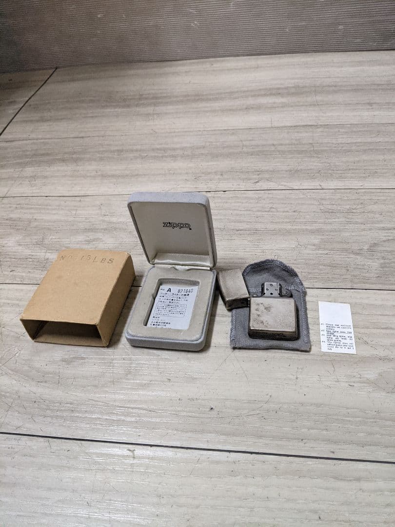 ZIPPO ジッポー1992 スターリングシルバー ライター 喫煙具