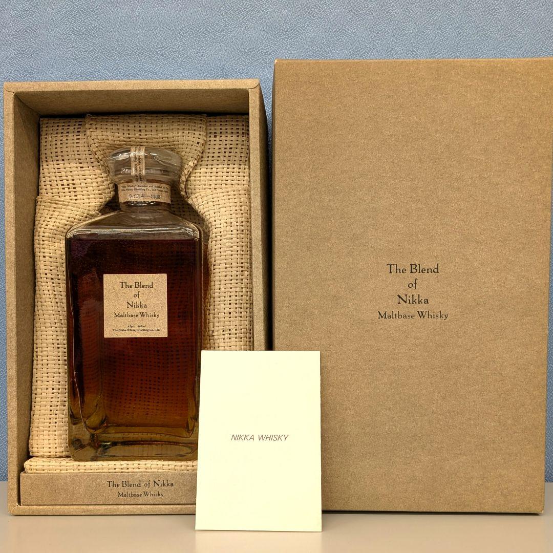 ニッカ　ザ・ブレンドオブニッカ　660ml 45%　特級　従価税　未開栓箱あり③